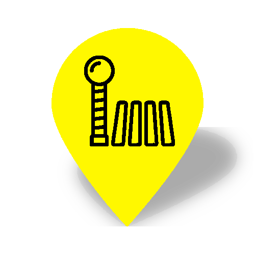 Zebra crossing beacon